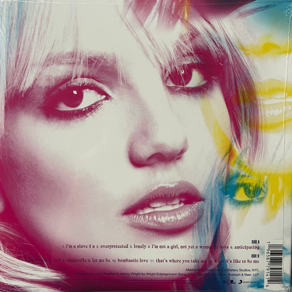 SPEARS BRITNEY - BRITNEY LP (yellow vinyl) - Slika 4