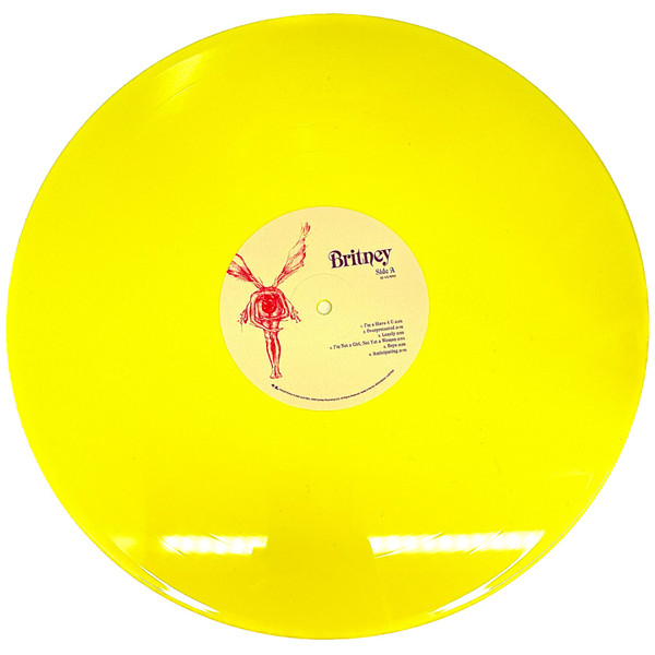 SPEARS BRITNEY - BRITNEY LP (yellow vinyl) - Slika 2