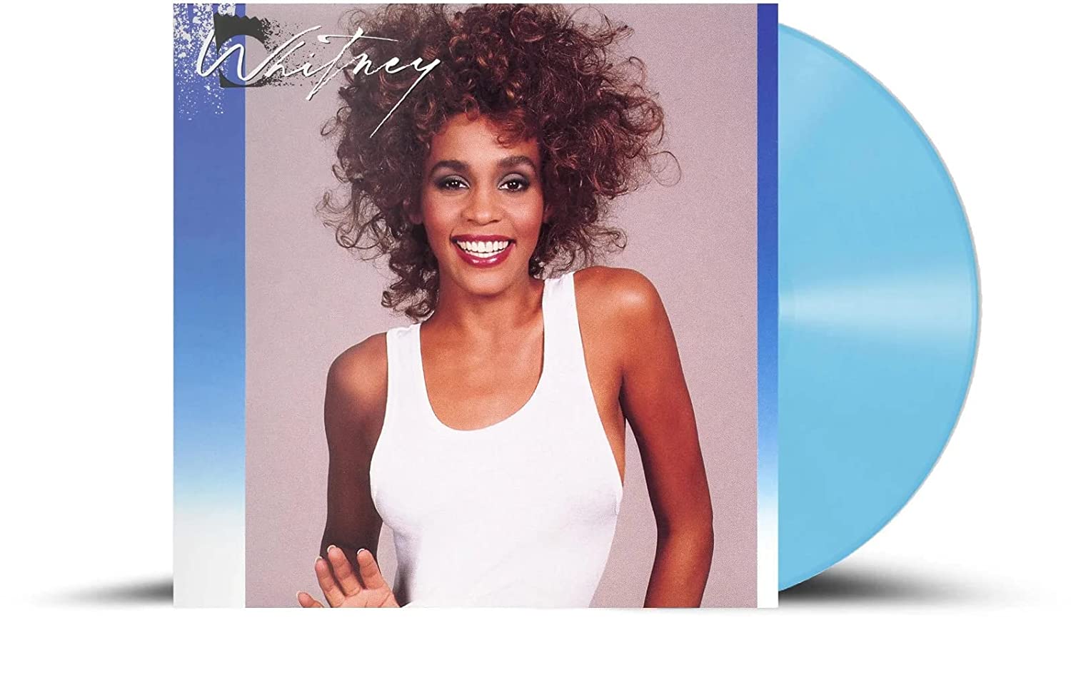 HOUSTON WHITNEY - WHITNEY sky blue vinyl LP