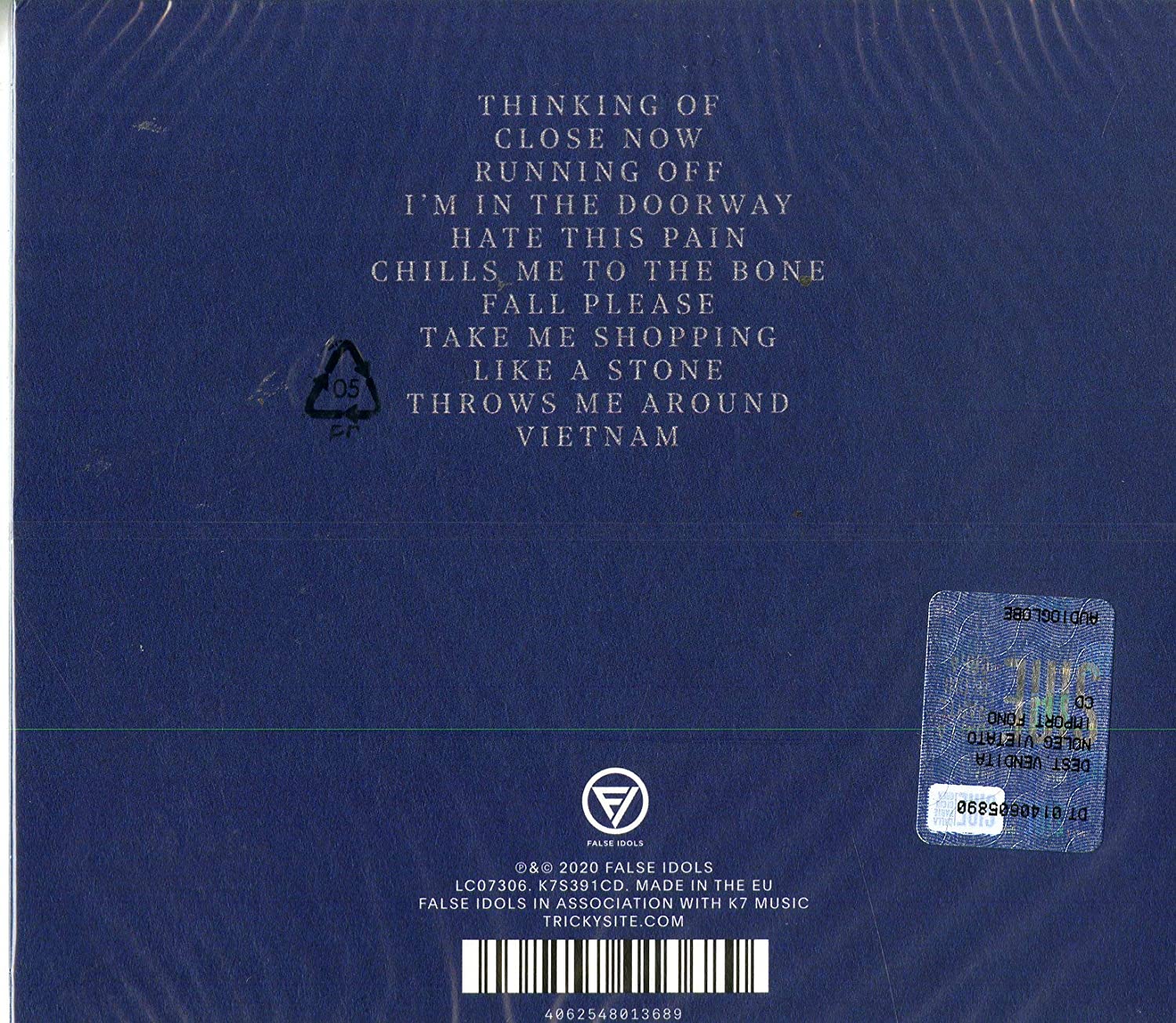 TRICKY - FALL TO PIECES CD - Slika 2