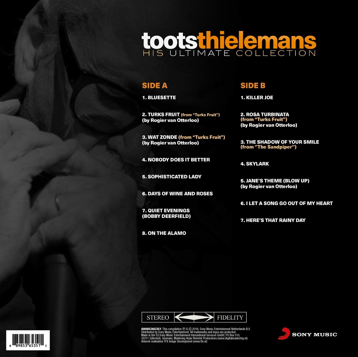 THIELEMANS TOOTS - ULTIMATE COLLECTION LP - Slika 2