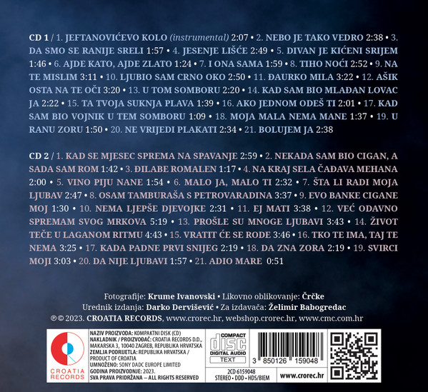 BOGDAN ZVONKO - BEZ TAMBURE NEMA PJESME CD2 - Slika 2