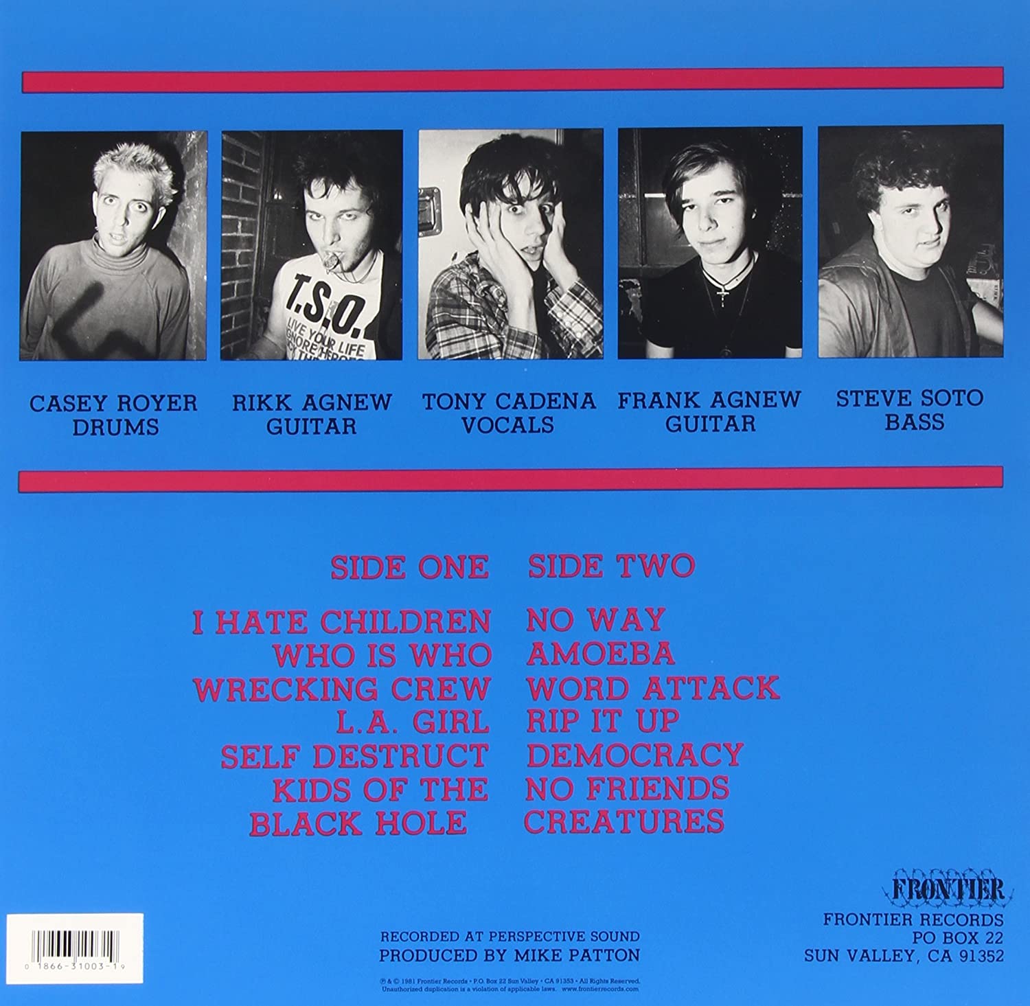 ADOLESCENTS - ADOLESCENTS LP - Slika 2