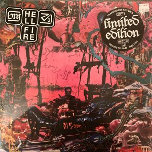 BLACK MIDI - HELL FIRE transparent red vinyl LP