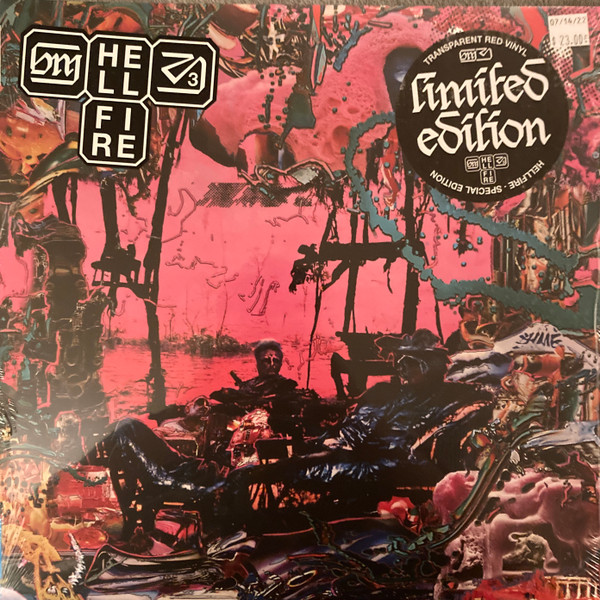 BLACK MIDI - HELL FIRE transparent red vinyl LP