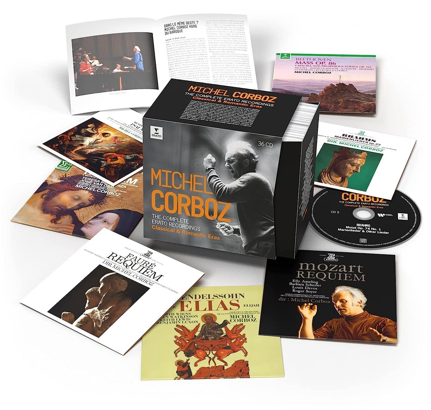 CORBOZ MICHEL - COMPLETE ERATO RECORDINGS CD36