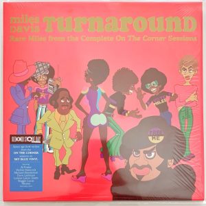 DAVIS MILES - TURNAROUND: ON THE CORNER SESSION sky blue vinyl RSD 2023 LP