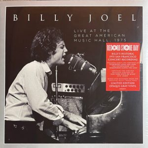 JOEL BILLY - LIVE AT THE GAMH 1975 opaque gray vinyl RSD 2023 LP2