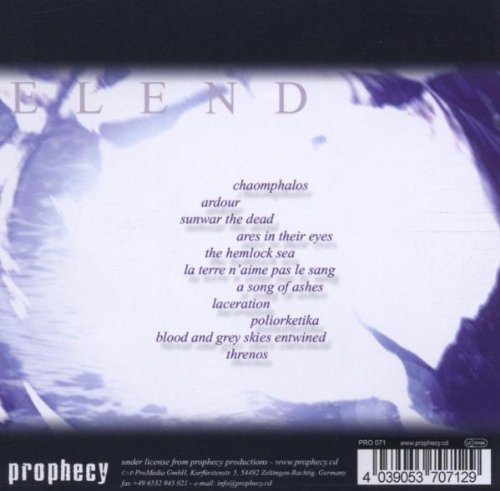 ELEND - SUNWARE THE DEAD CD - Slika 2