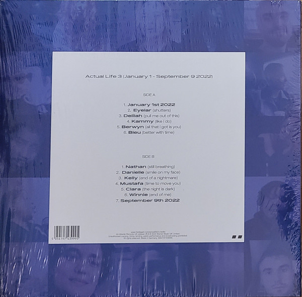 FRED AGAIN - ACTUAL LIFE 3 LP, Album, Reissue, Clear - Slika 2