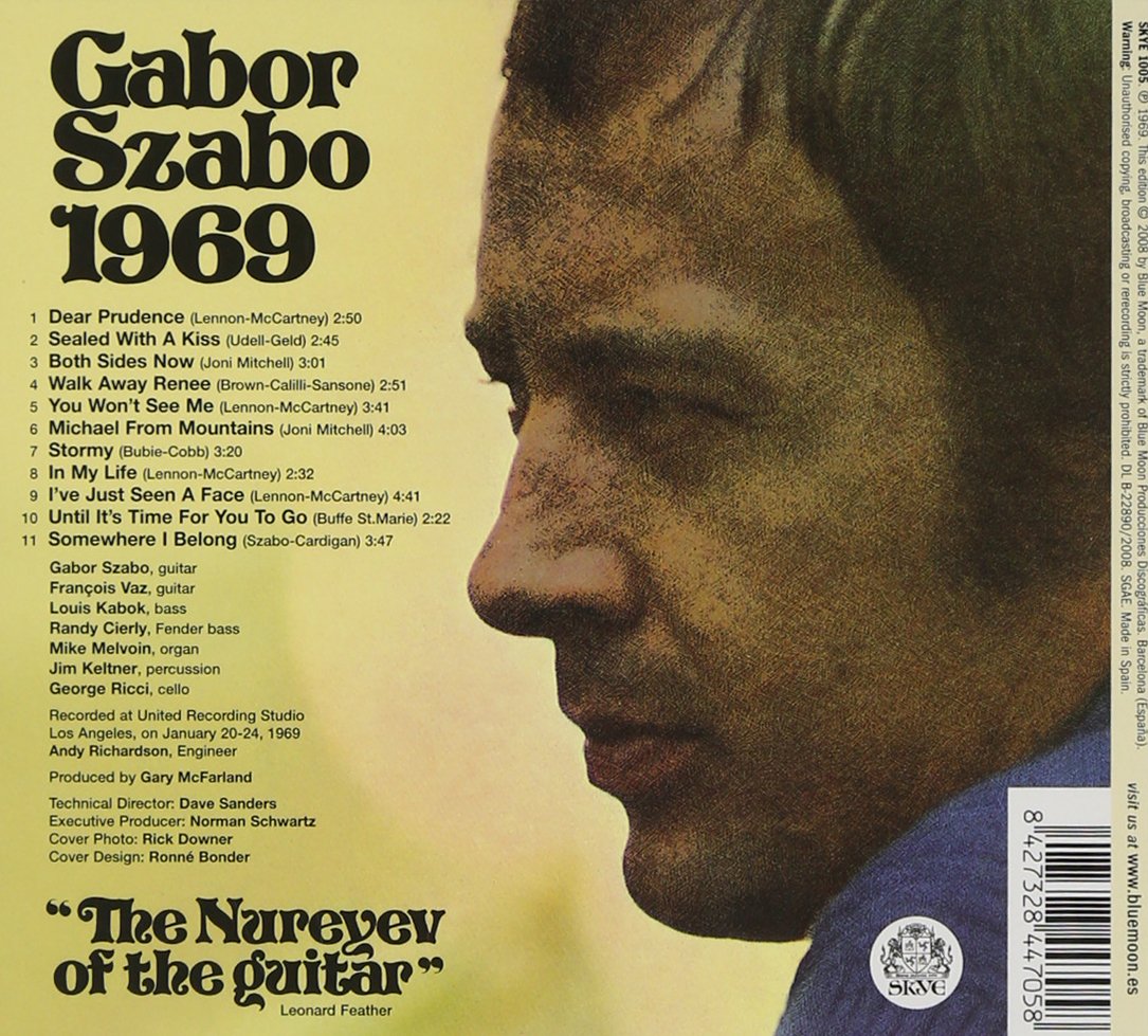 SZABO GABOR - 1969 CD - Slika 2