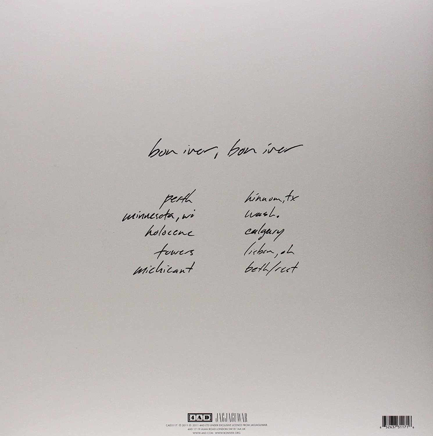 BON IVER - BON IVER LP - Slika 2