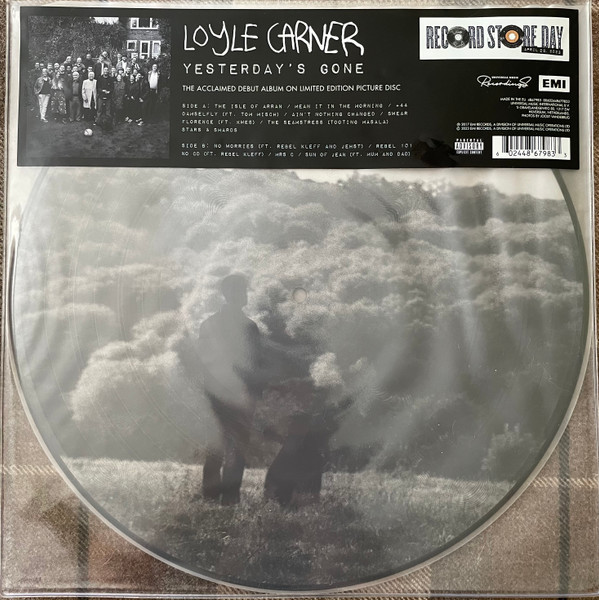 CARNER LOYLE - YESTERDAY'S GONE RSD 2023 picture disc LP