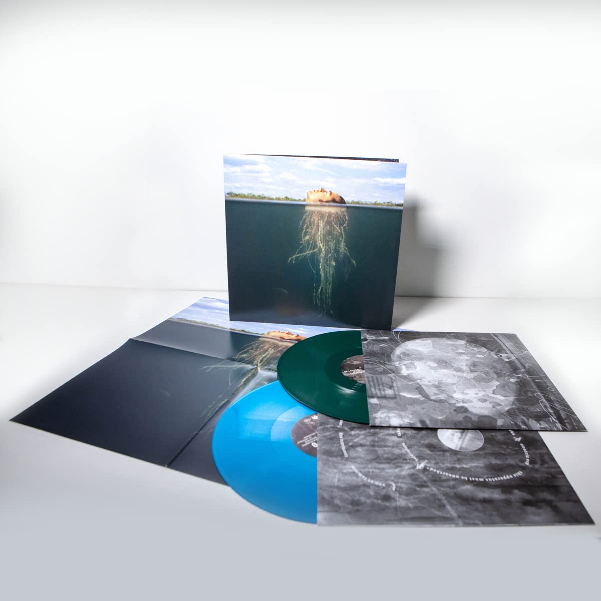 MARS VOLTA - DE LOUSED IN THE COMATORIUM blue/green vinyl LP2