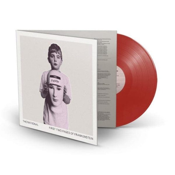NATIONAL - FIRST TWO PAGES OF FRANKENSTEIN ltd red vinyl LP