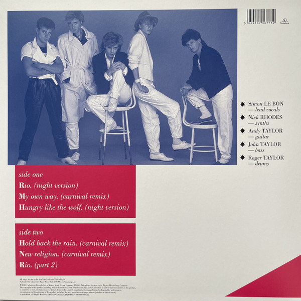 DURAN DURAN - RIO CARNIVAL RSD 2023 LP - Slika 3