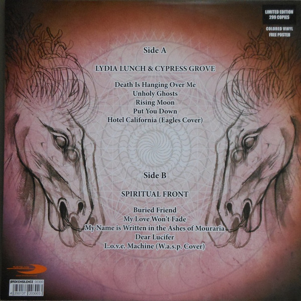 LUNCH LYDIA & CYPRESS GROVE - SPIRITUAL FRONT LP - Slika 2