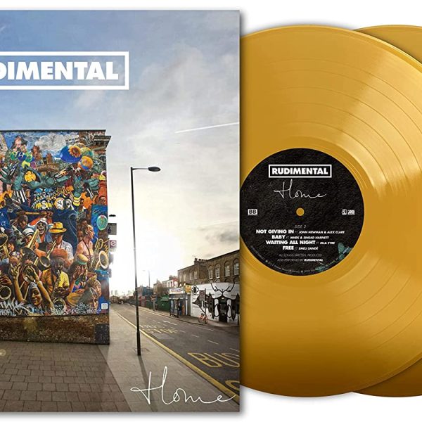 RUDIMENTAL - HOME ltd gold vinyl LP2