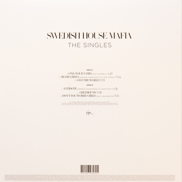 SWEDISH HOUSE MAFIA - SINGLES RSD 2023 LP - Slika 3