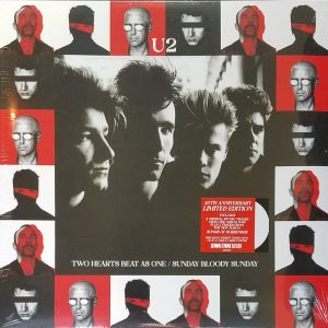 U2 - TWO HEARTS BEAT AS ONE white vinyl RSD 2023 12''