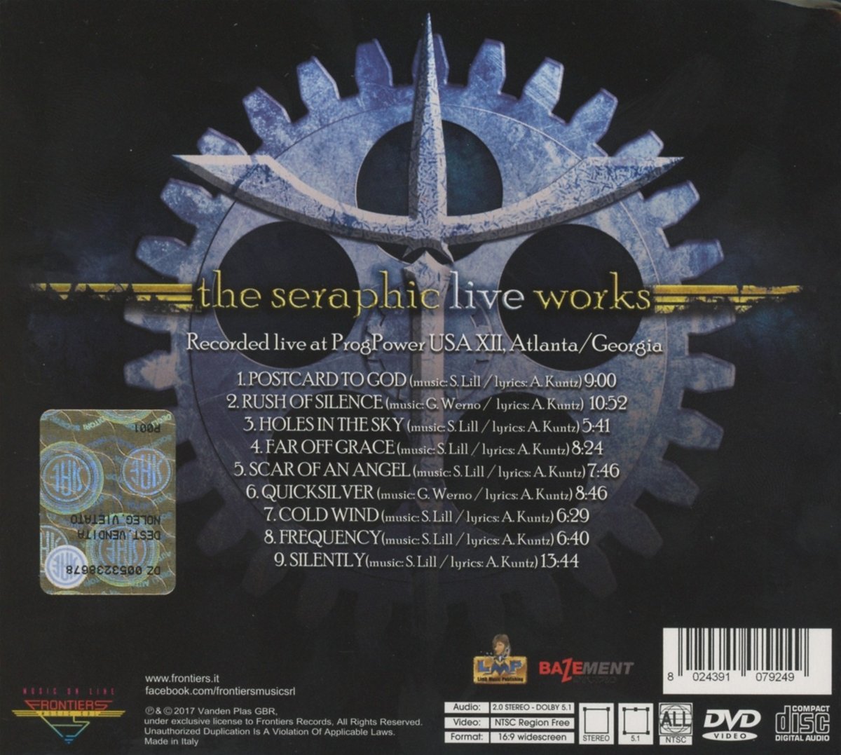 VANDEN PLAS - SERAPHIC LIVE WORKS CDVD - Slika 2