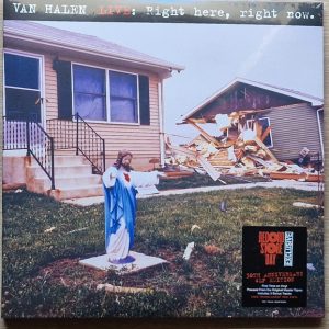 VAN HALEN - LIVE: RIGHT HERE, RIGHT NOW RSD 2023 translucent red vinyl LP4