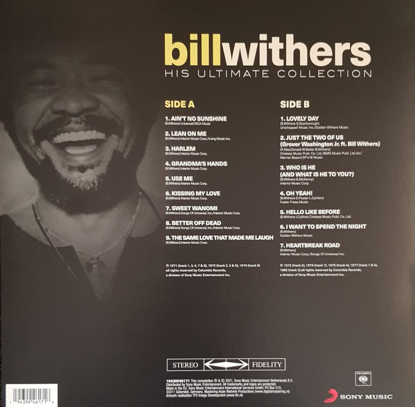 WITHERS BILL - ULTIMATE COLLECTION LP - Image 2
