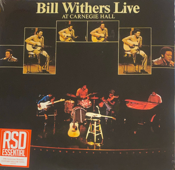 WITHERS BILL - LIVE AT CARNAGIE HALLyellow vinyl RSD 2023 LP2