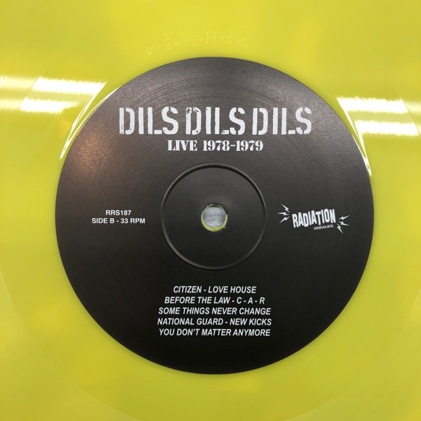 DILS - DILS DILS DILS yellow vinyl LP - Slika 2