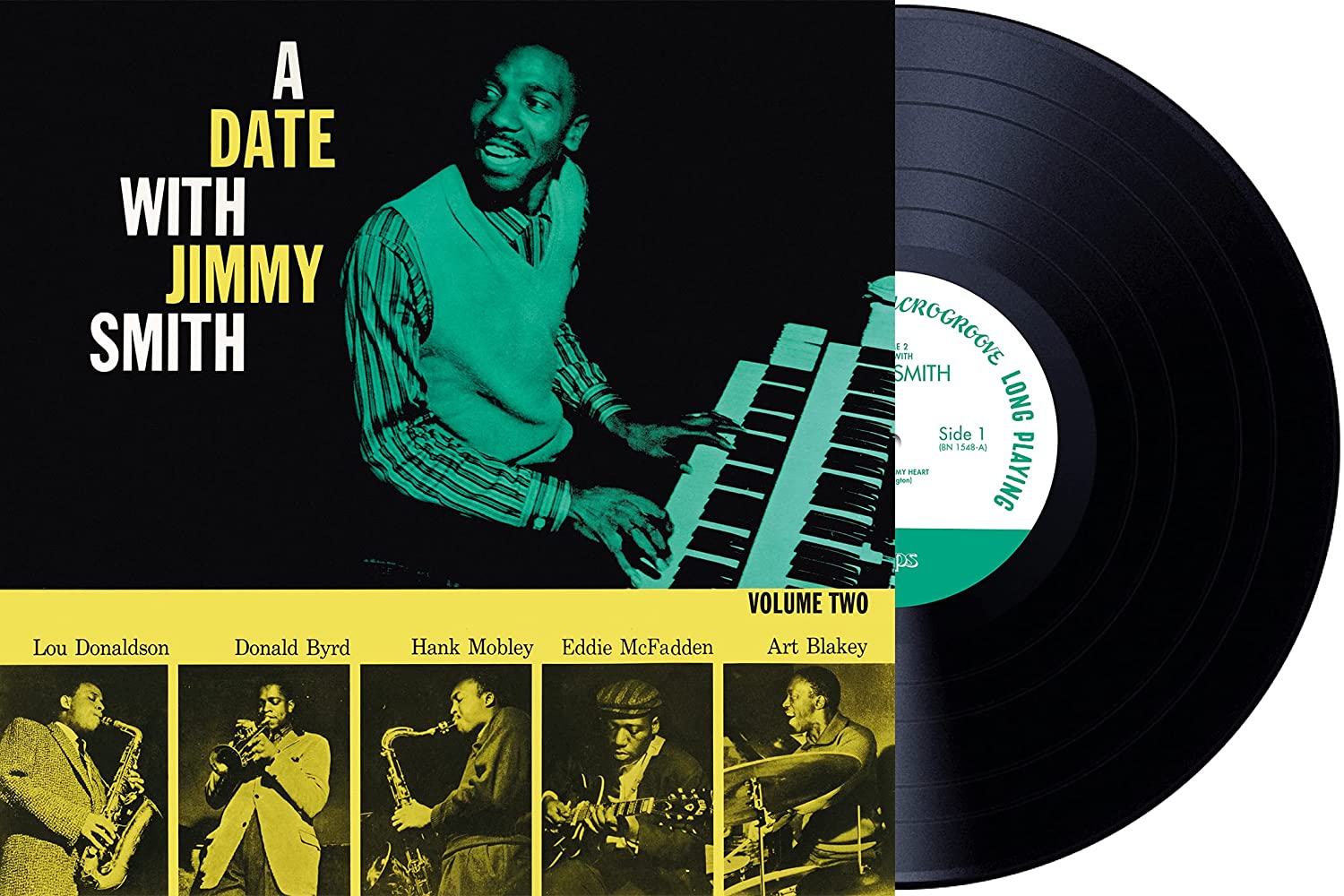 SMITH JIMMY - A DATE WITH JIMMY SMITH VOLUME TWO LP