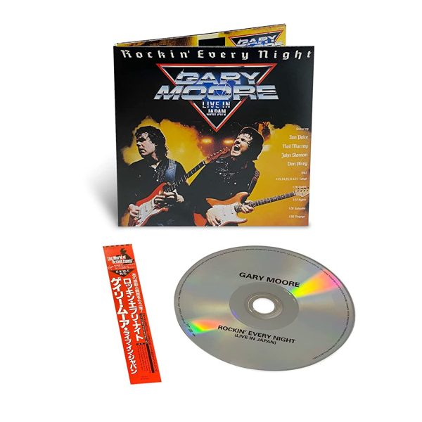MOORE GARY - ROCKING EVERY NIGHT LIVE IN JAPAN ltd japanese edition CD