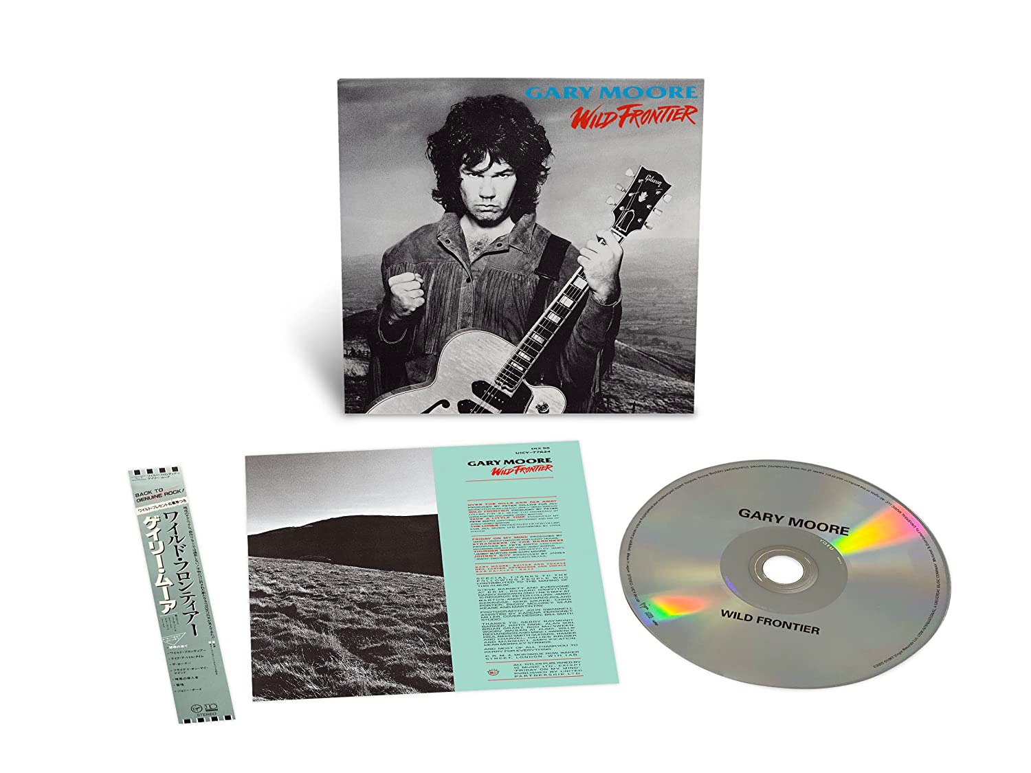 MOORE GARY - WILD FRONTIER ltd japanese edition CD