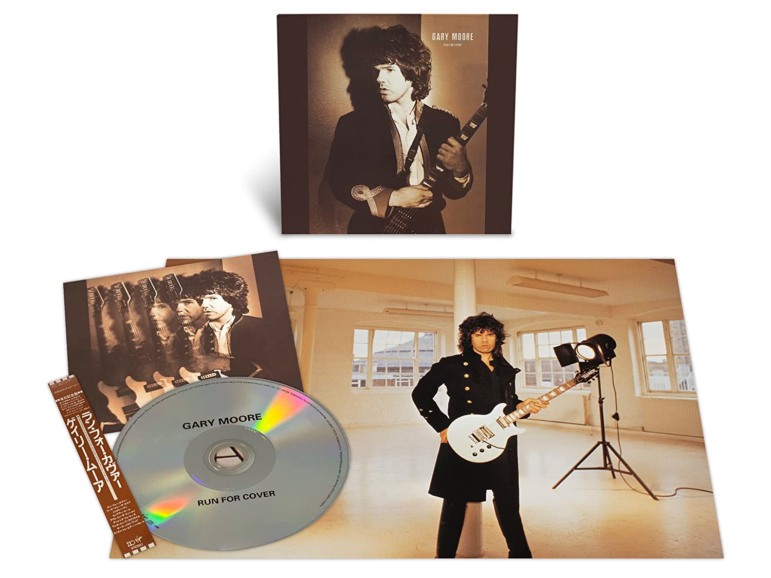 MOORE GARY - RUN FOR COVER ltd japanese edition CD