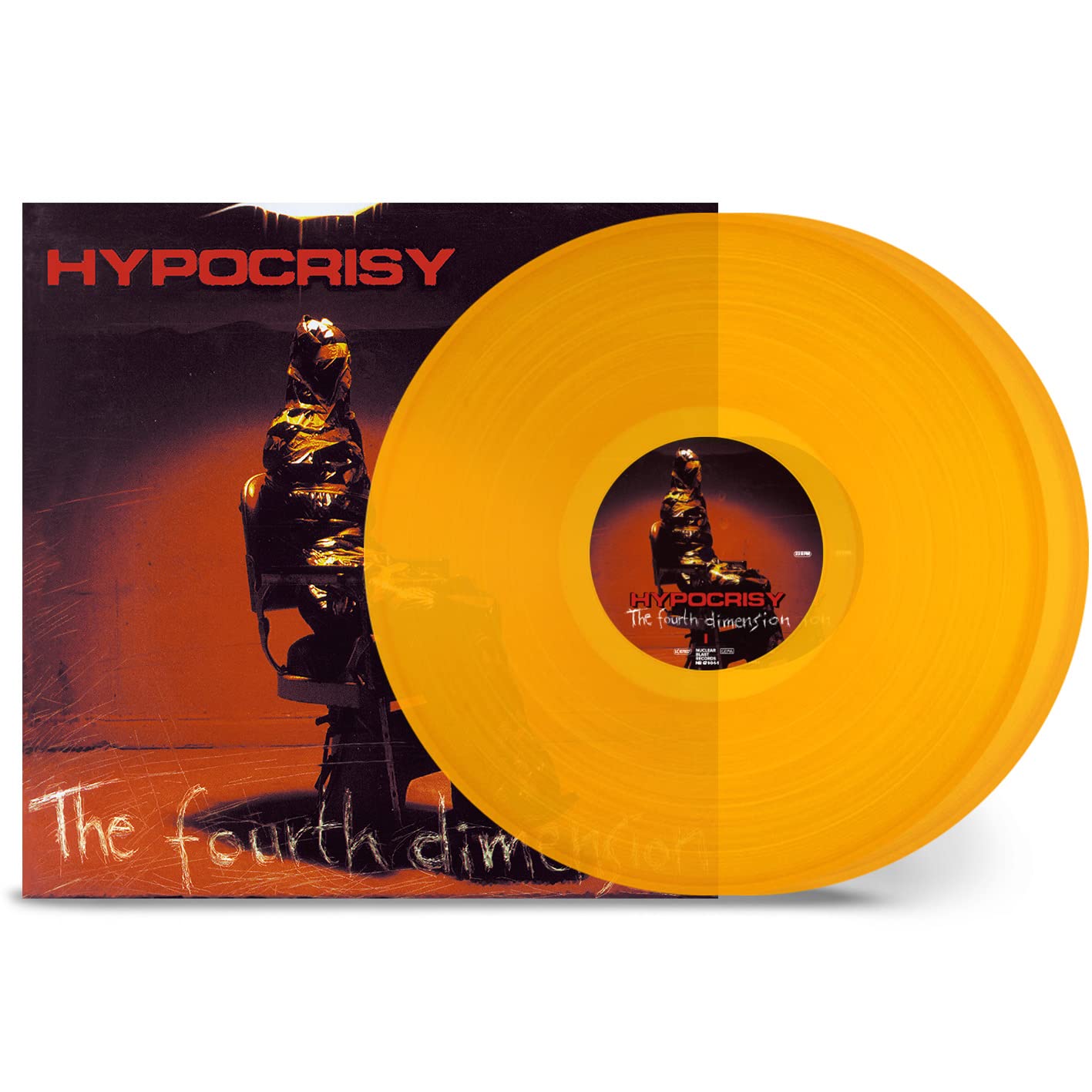 HYPOCRISY - FOURTH DIMENSION transparent orange vinyl LP2