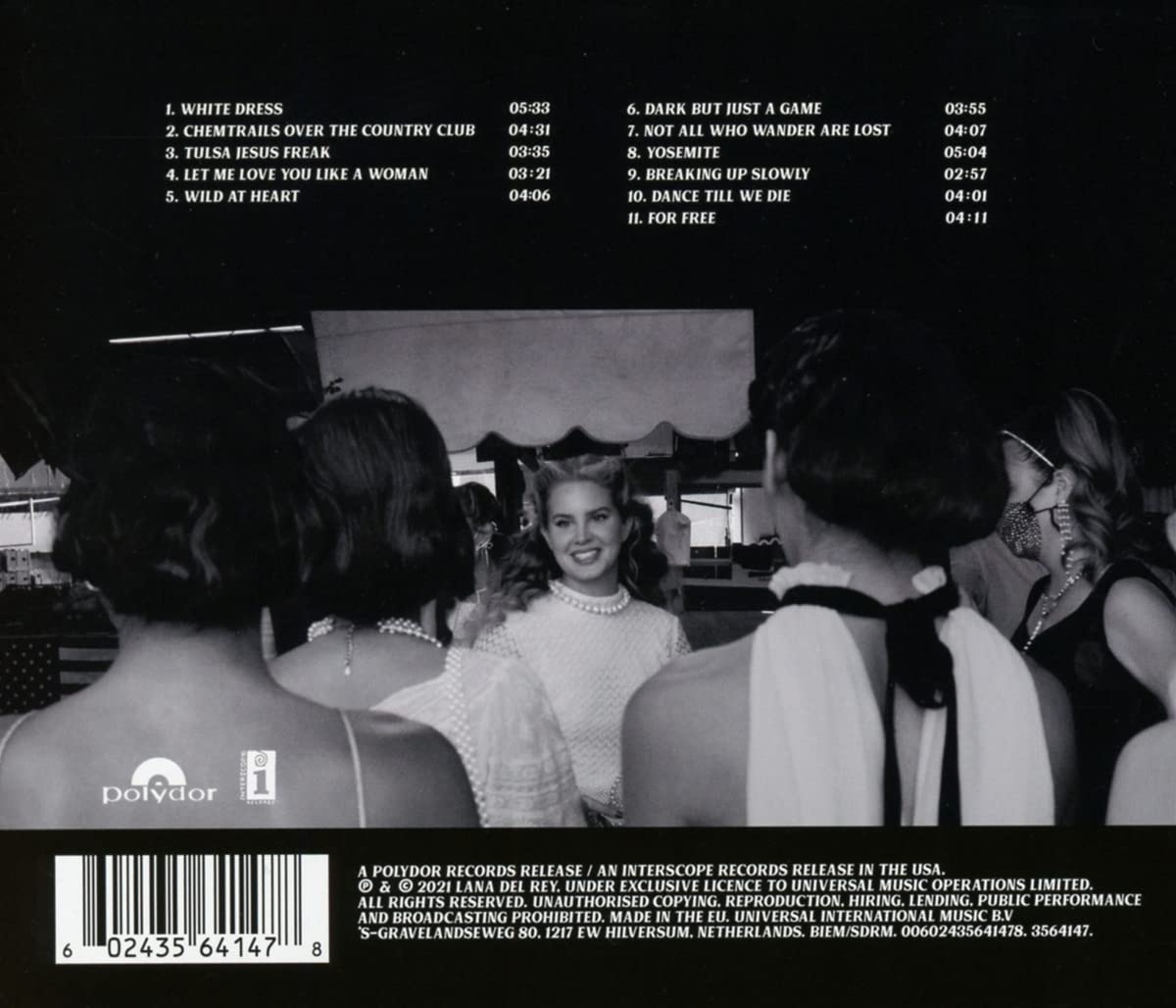 DEL REY LANA - CHEMITRAILS OVER THE COUNTRY CLUB CD - Slika 2