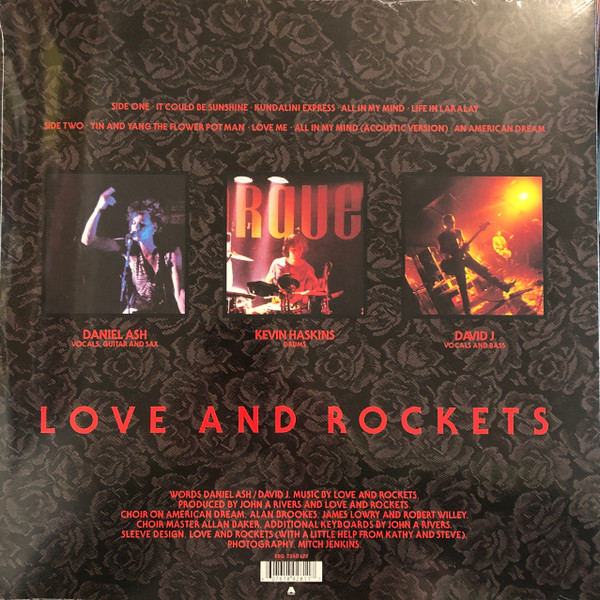 LOVE AND ROCKETS - EXPRESS LP - Slika 3