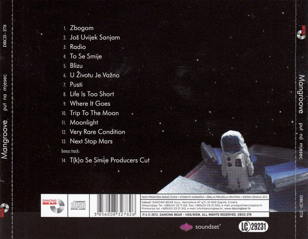 MANGROOVE - PUT NA MJESEC CD - Slika 2