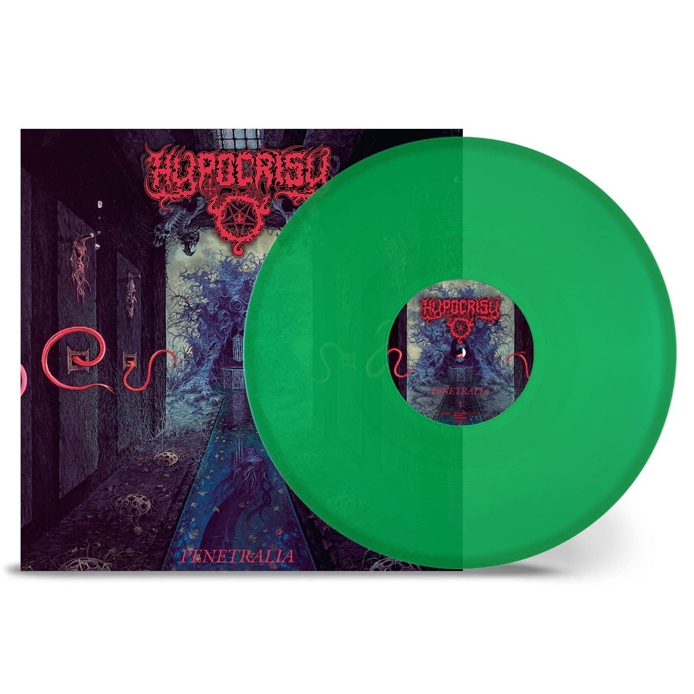 HYPOCRISY - PENETRALIA transparent green vinyl LP