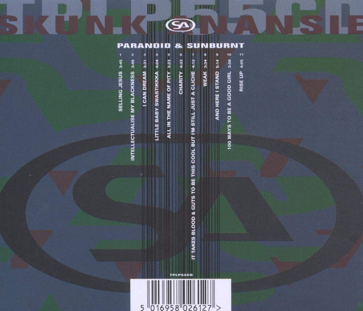 SKUNK ANANSIE - PARANOID & SUNBURNT CD - Slika 2