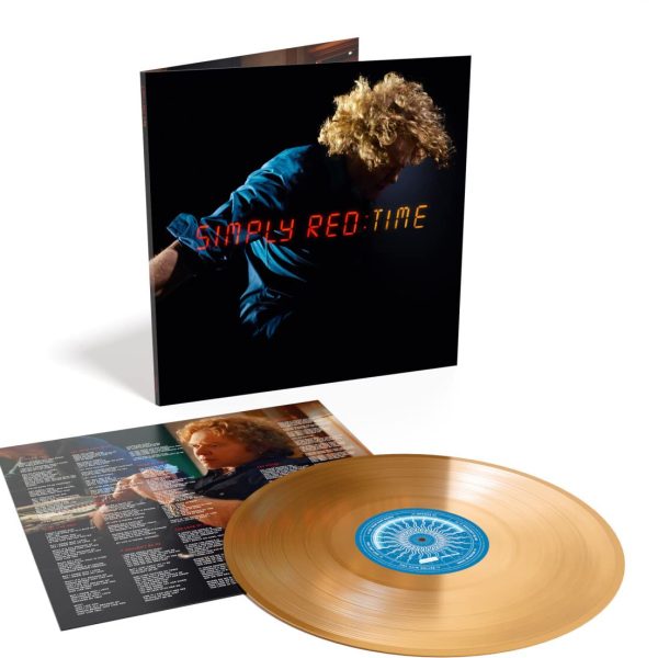 SIMPLY RED - TIME exclusive limited edition gold vinyl LP