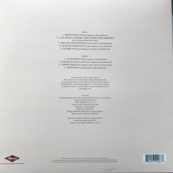 STAPLETON CHRIS - FROM A ROOM VOL.1...LP - Slika 2