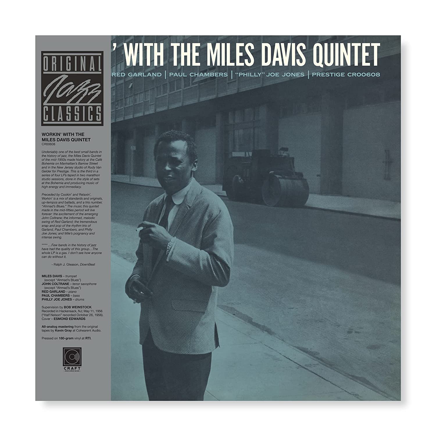 DAVIS MILES - WORKIN' WITH MILES DAVIS QUINTET LP - Slika 3