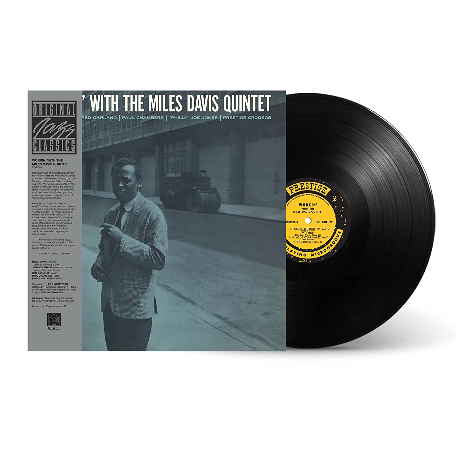 DAVIS MILES - WORKIN' WITH MILES DAVIS QUINTET LP