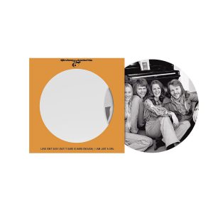 ABBA - LOVE ISN'T EASY picture disc 07"Single vinyl