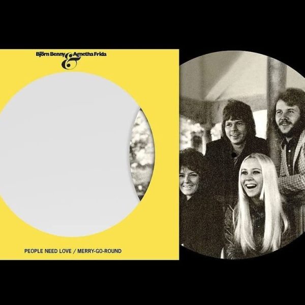 ABBA - PEOPLE NEED LOVE picture disc 07"Single vinyl