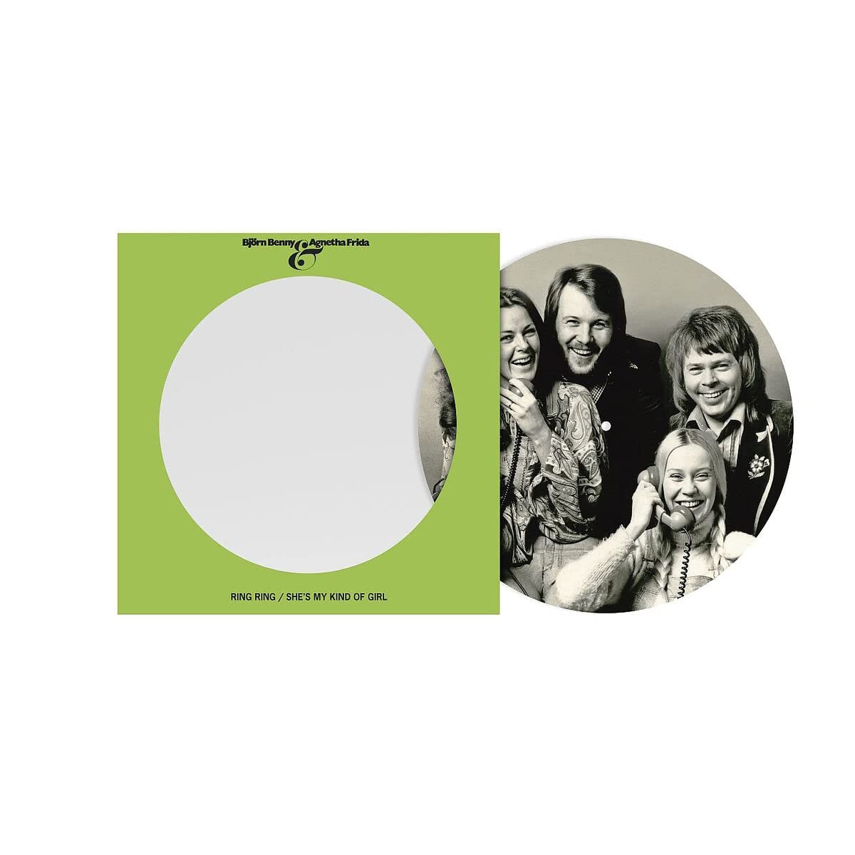 ABBA - RING RING picture disc 07"Single vinyl