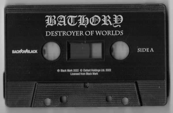 BATHORY - DESTROYER OF WORLDS MC - Slika 2