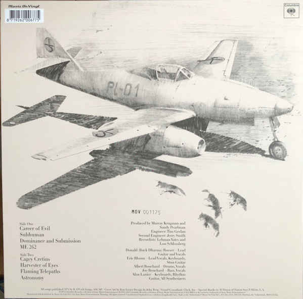 BLUE OYSTER CULT - SECRET TREATIES purple vinyl LP - Slika 3