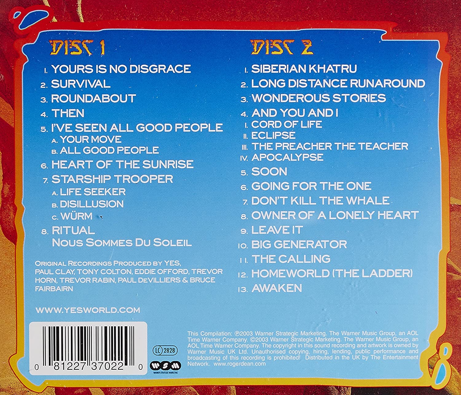 YES - ULTIMATE YES (35th anniversary collection) - Slika 2