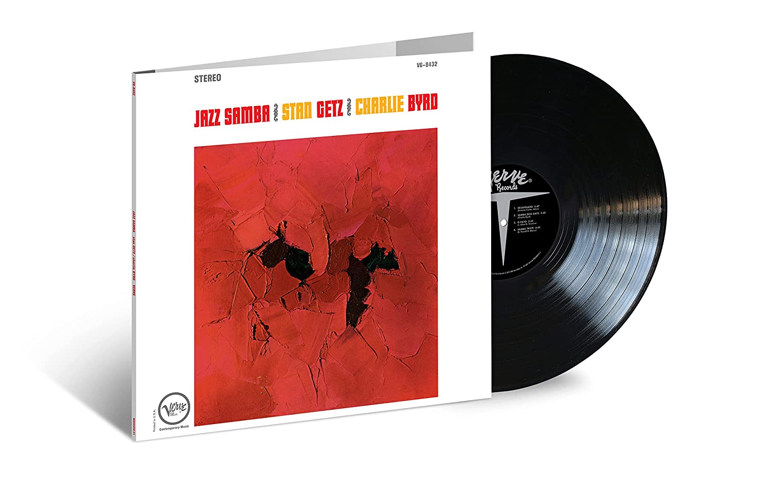 GETZ STAN & CHARLIE BYRD - JAZZ SAMBA LP